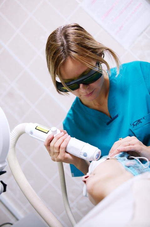 Laser hair removal process
