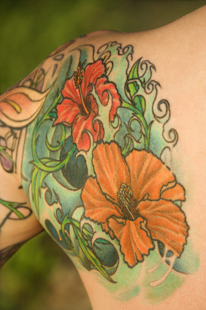 hibiscus tattoos